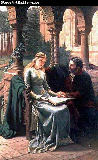 Lord Frederic Leighton Abaelard und seine Schuerin Heloisa